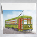 St. Charles Avenue Streetcar  Greeting Card