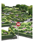 Lombard Street  Art Print