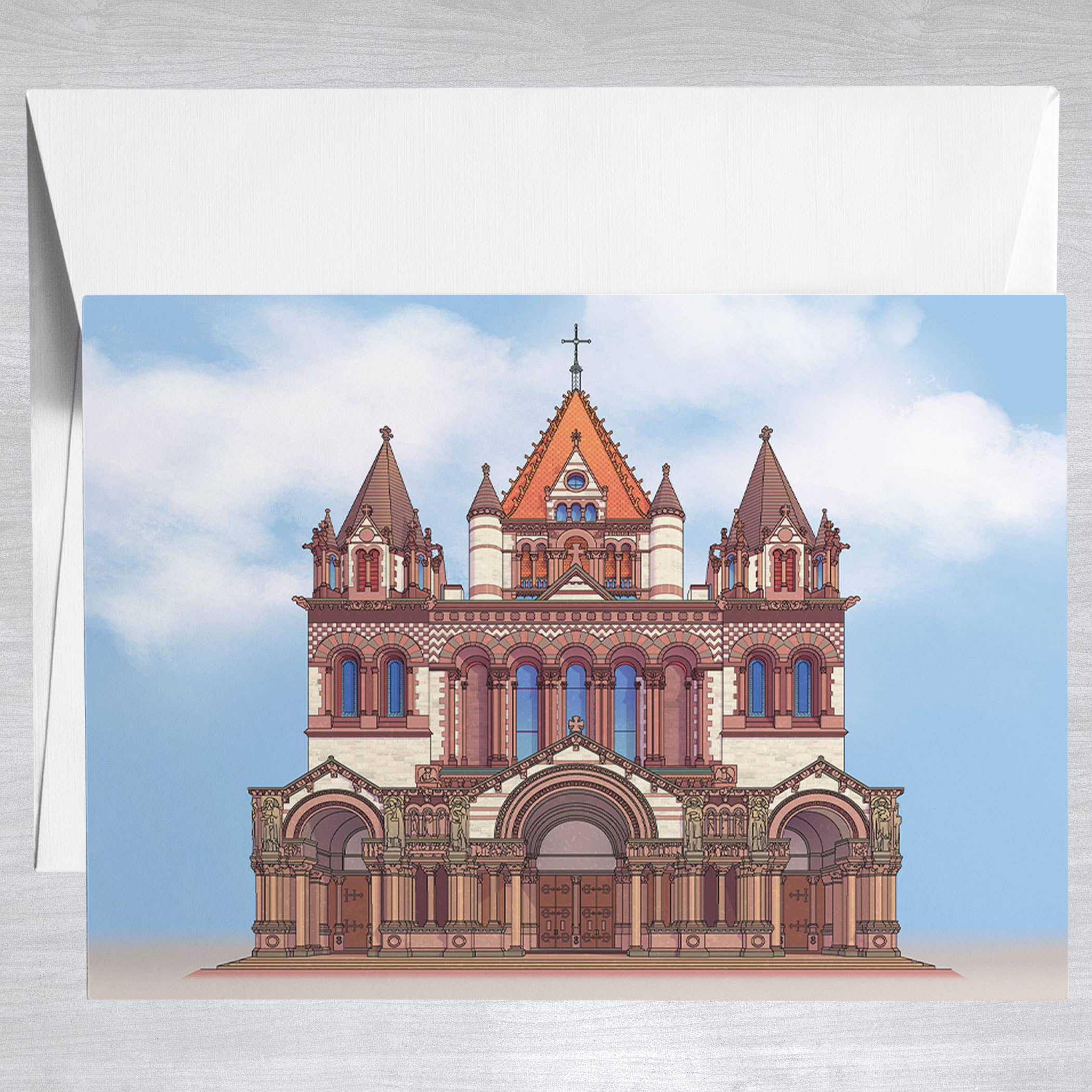 Trinity Church  Greeting Card