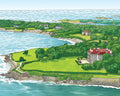 Cliff Walk  Art Print