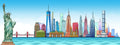 New York Skyline  Sticker