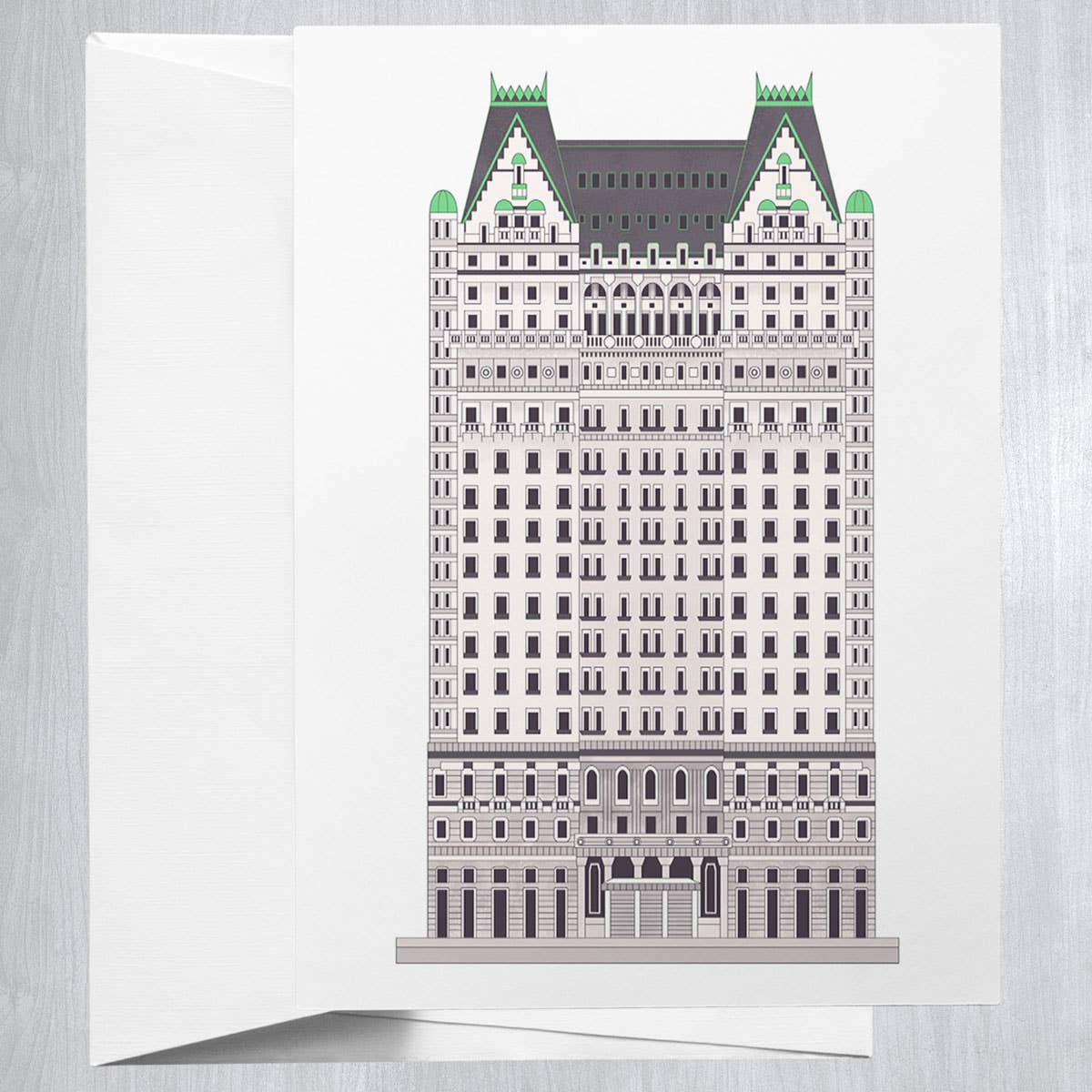 Plaza Hotel  Greeting Card