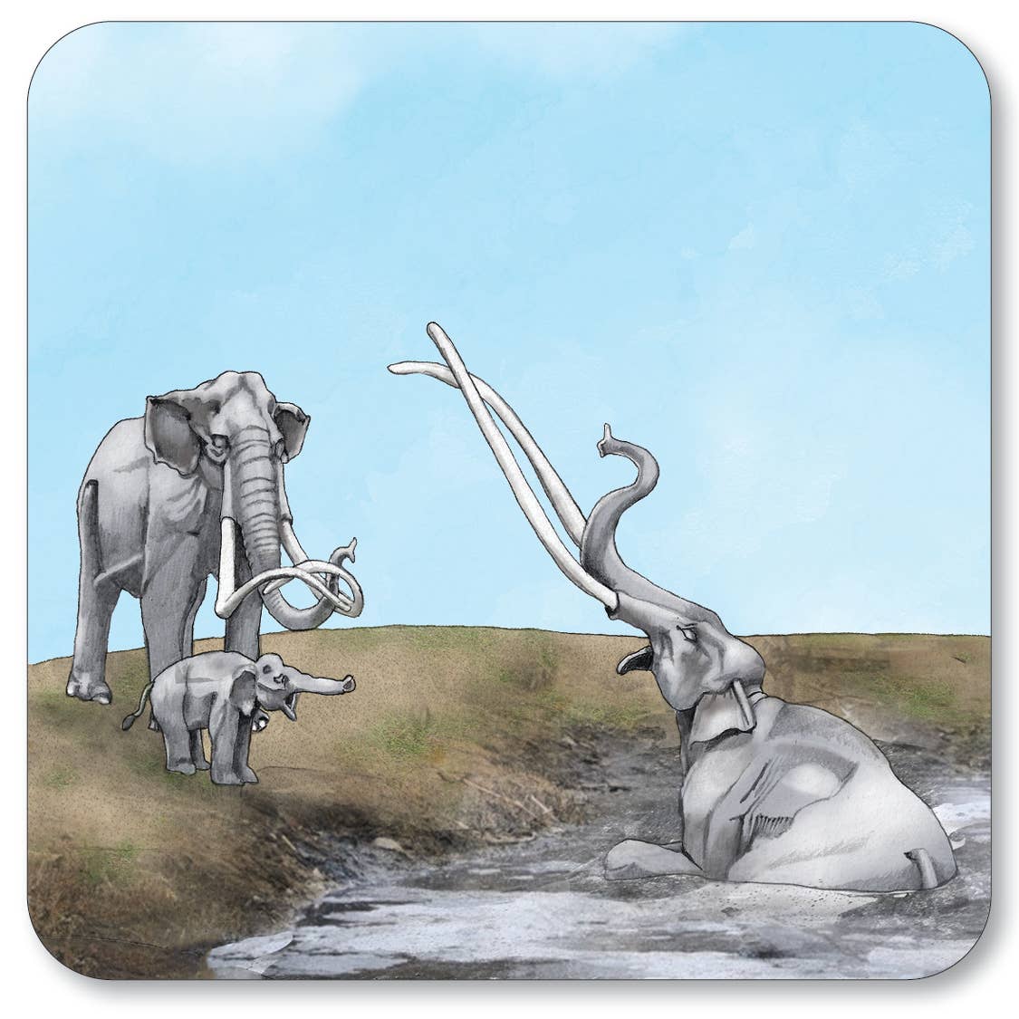 La Brea Tar Pits  Coaster