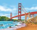 Golden Gate Bridge  Art Print