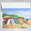 Ditch Plains  Greeting Card