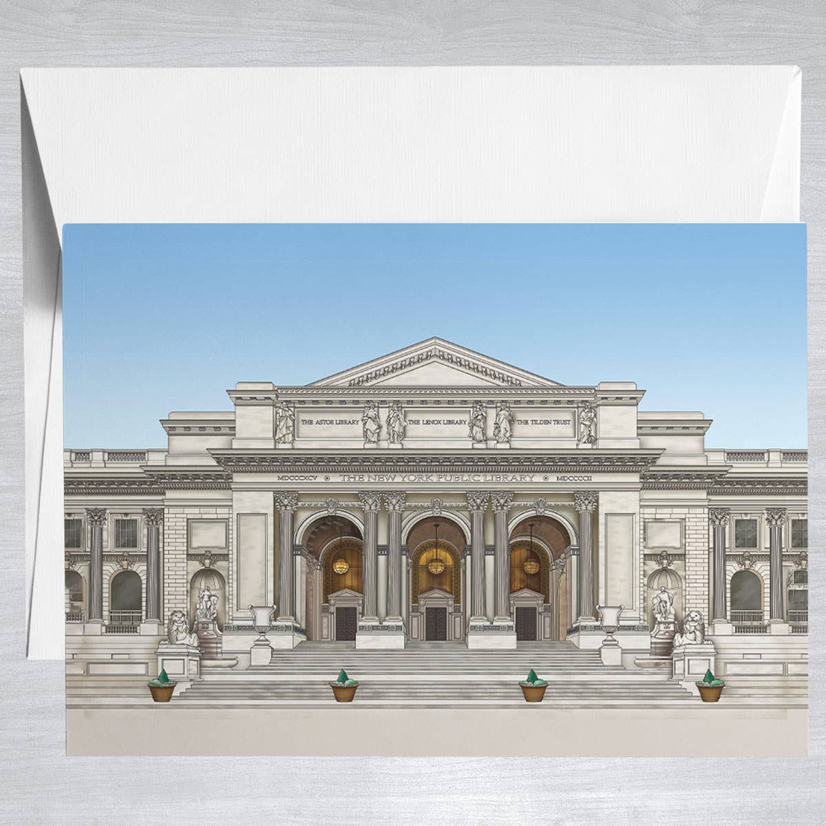 NY Public Library  Greeting Card