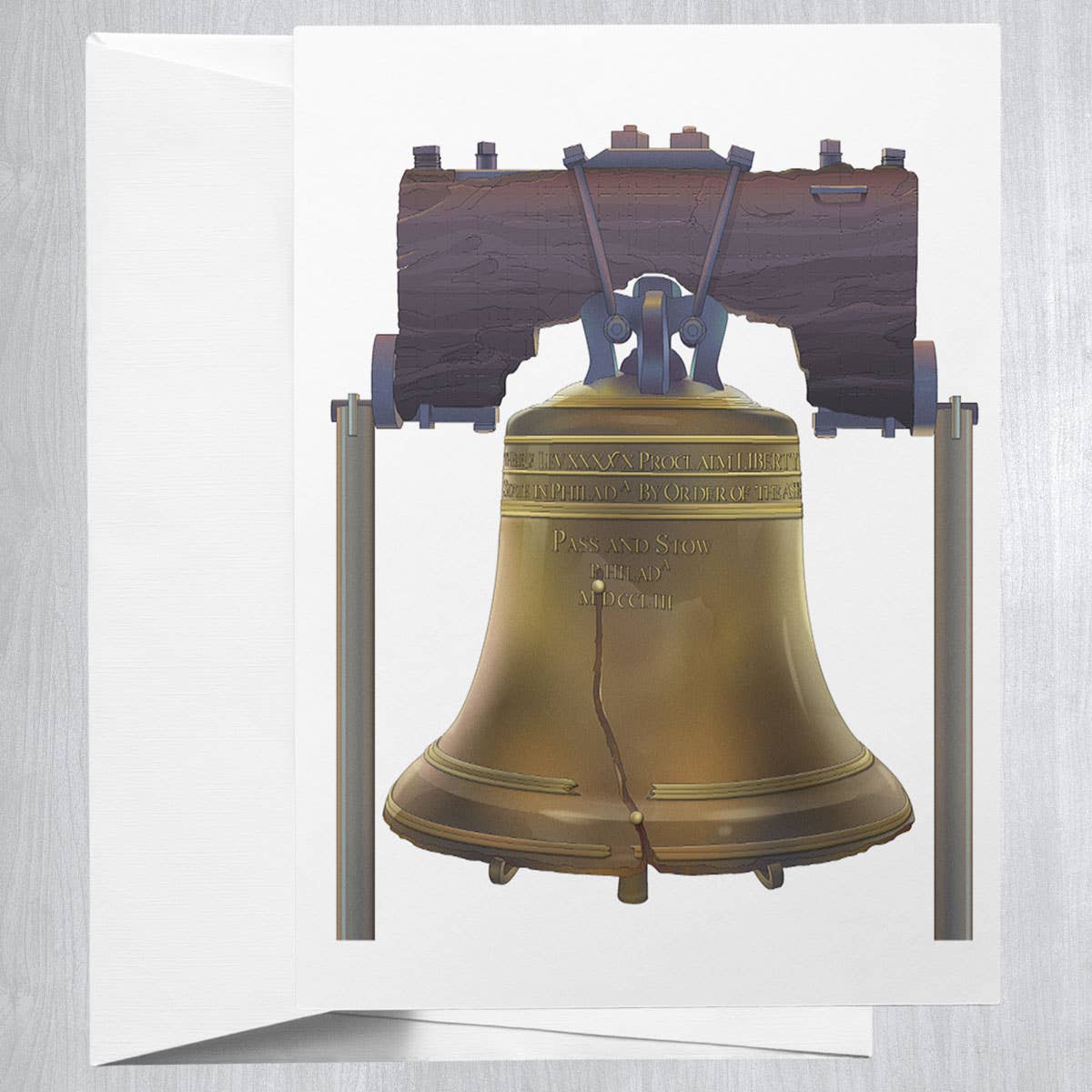 Liberty Bell  Greeting Card