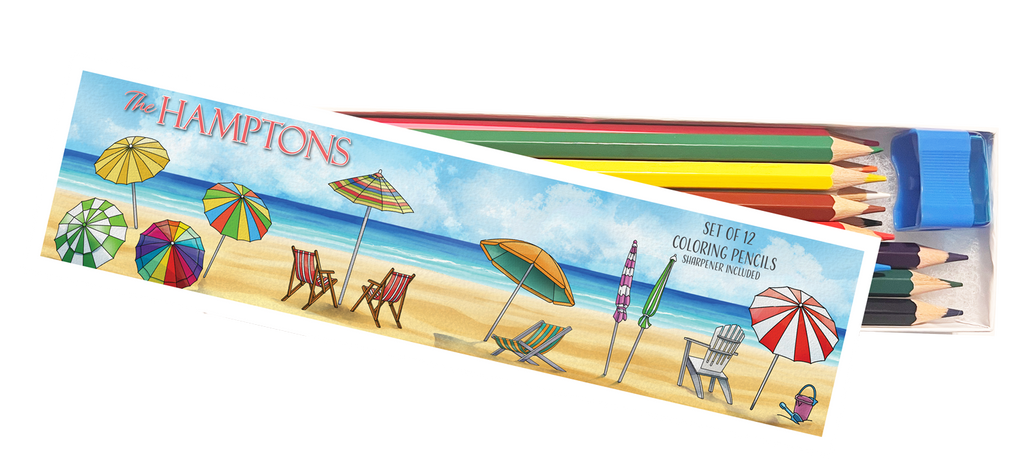 Hamptons Coloring Pencil Set