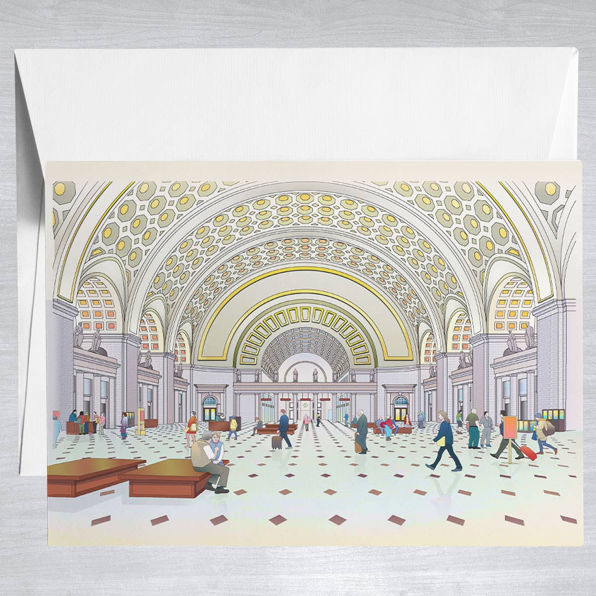 Washington Union Station  Greeting Card