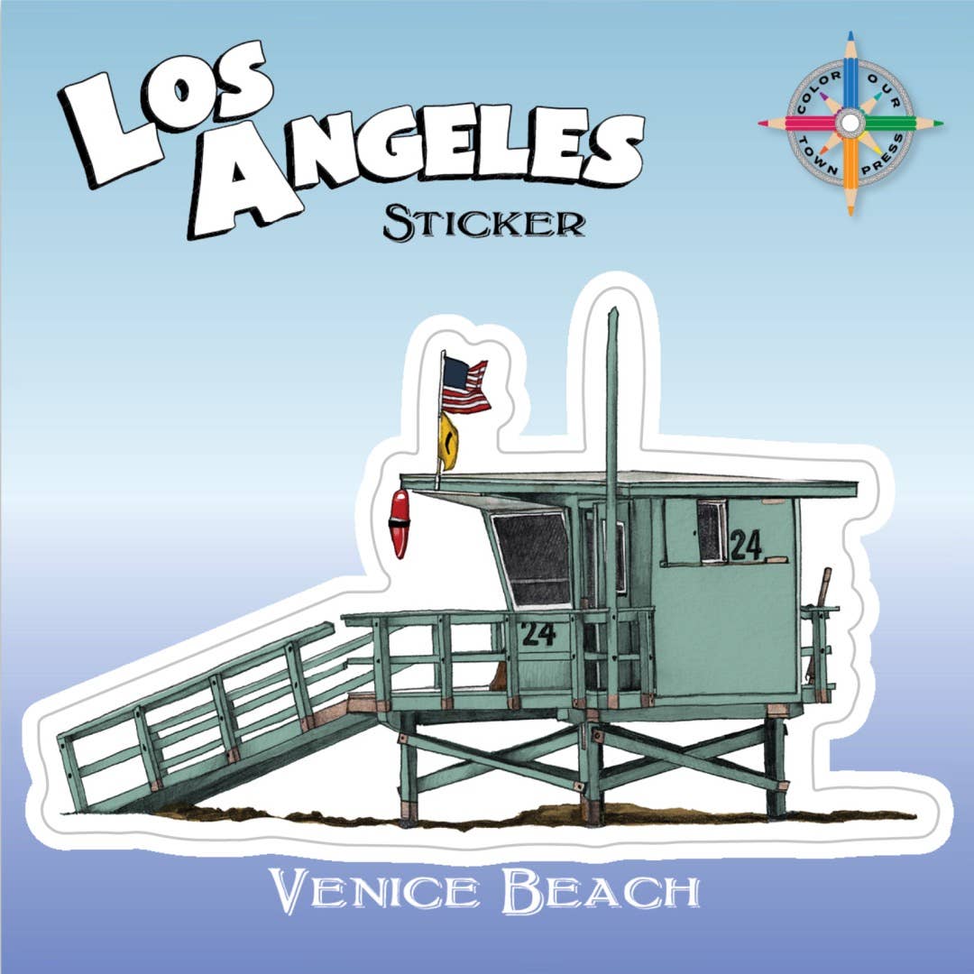 Venice Beach  Sticker