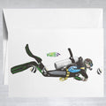 Scuba  Greeting Card