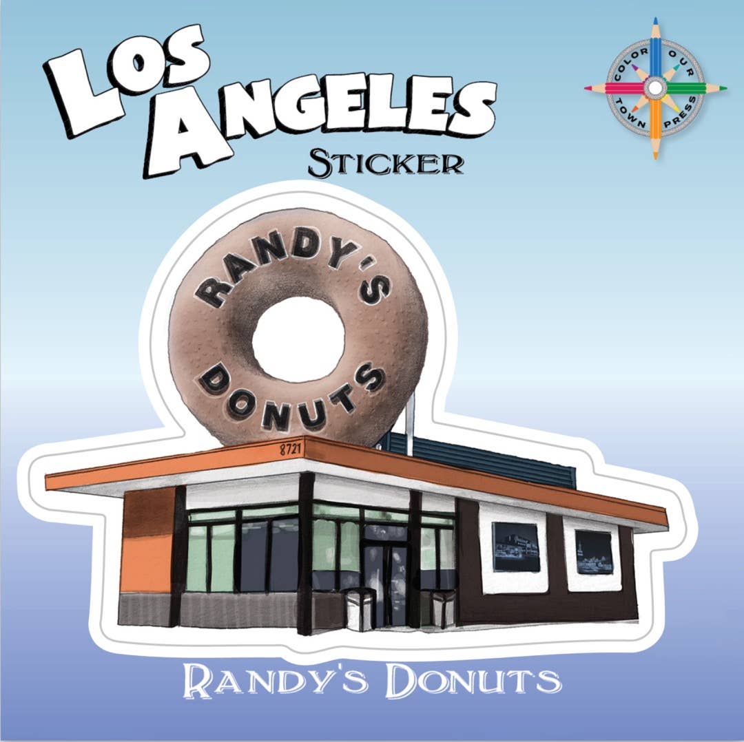 Randy's Donuts  Sticker