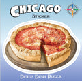 Chicago Deep Dish Pizza  Sticker