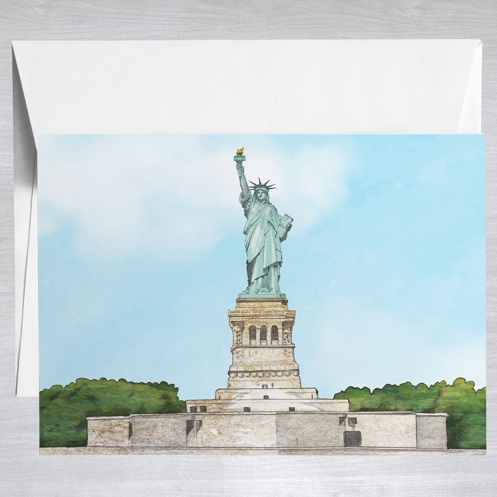 Statue of Liberty  Greeting Card