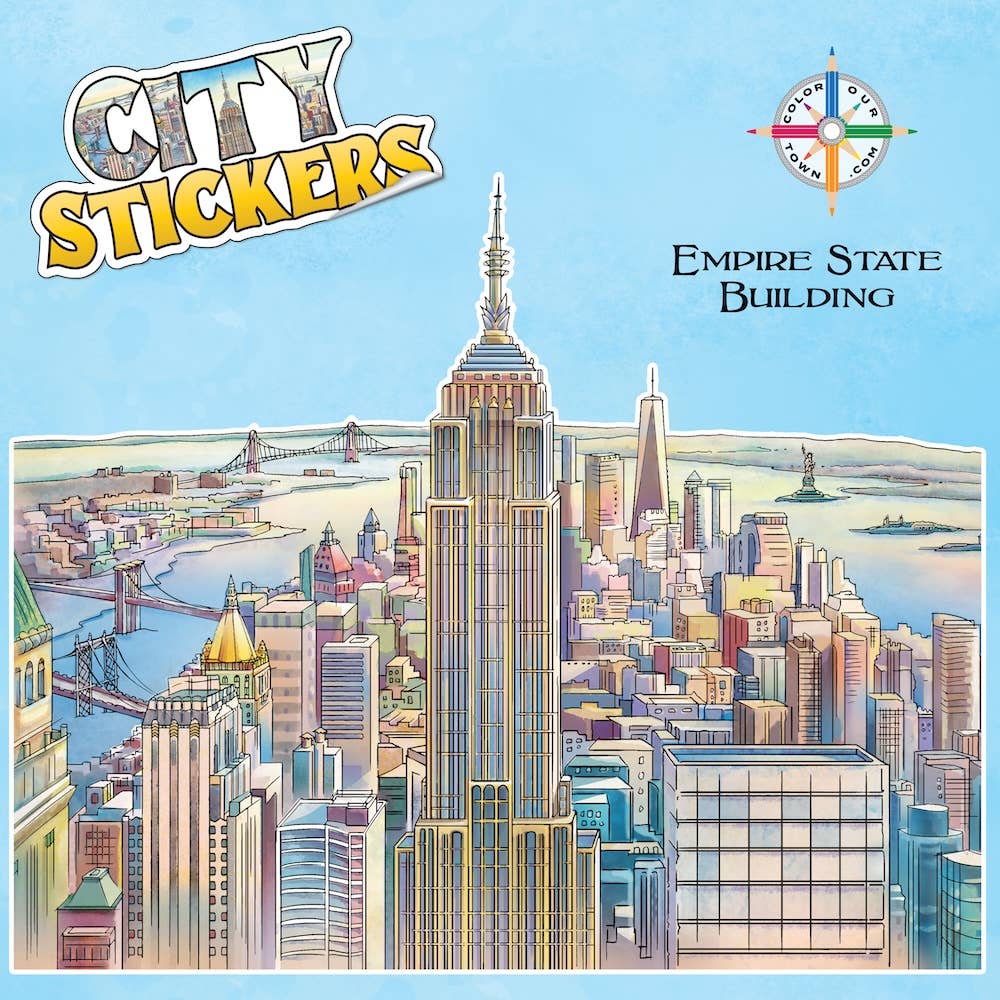 Empire State Building  Sticker