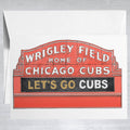 Wrigley Field  Greeting Card