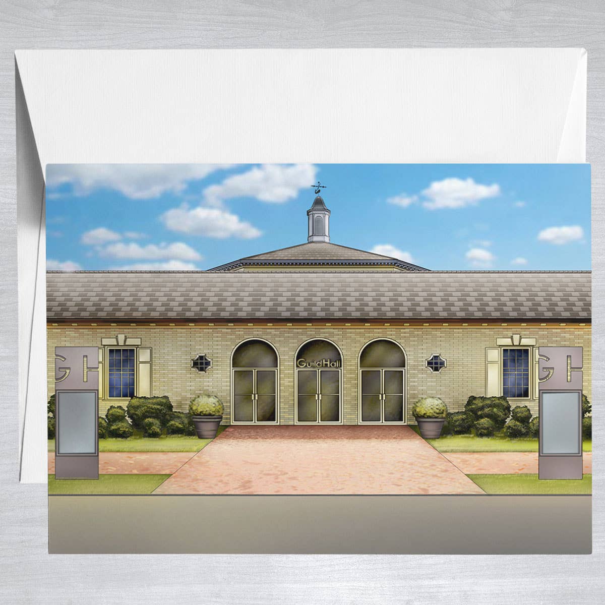Guild Hall  Greeting Card