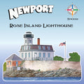 Rose Island Lighthouse  Sticker