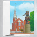 Old North Church  Greeting Card