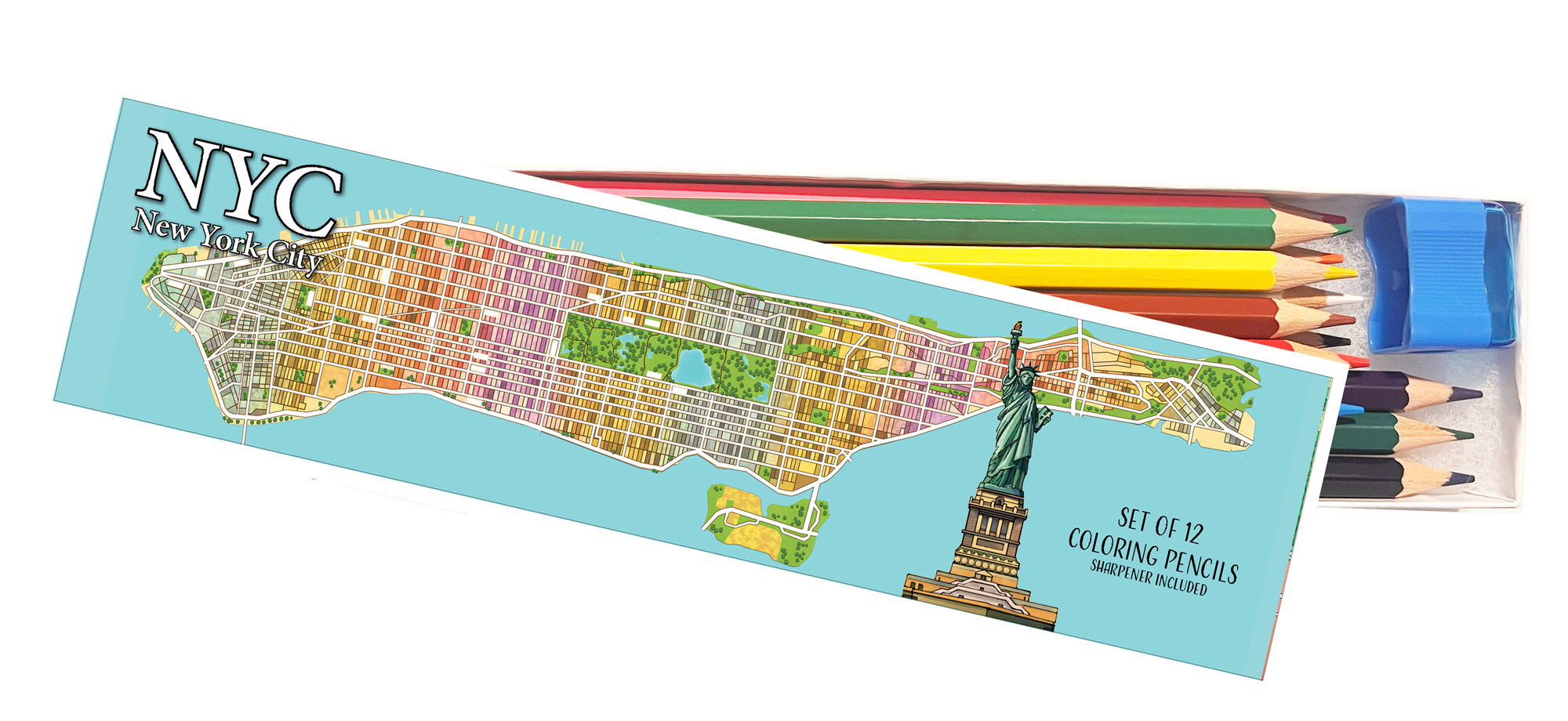 NYC Coloring Pencil Set