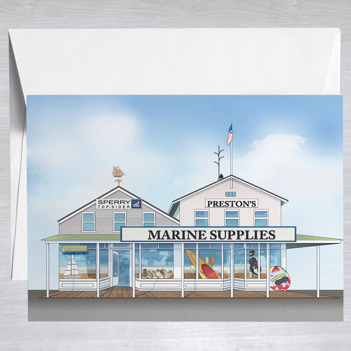 Preston's  Greeting Card