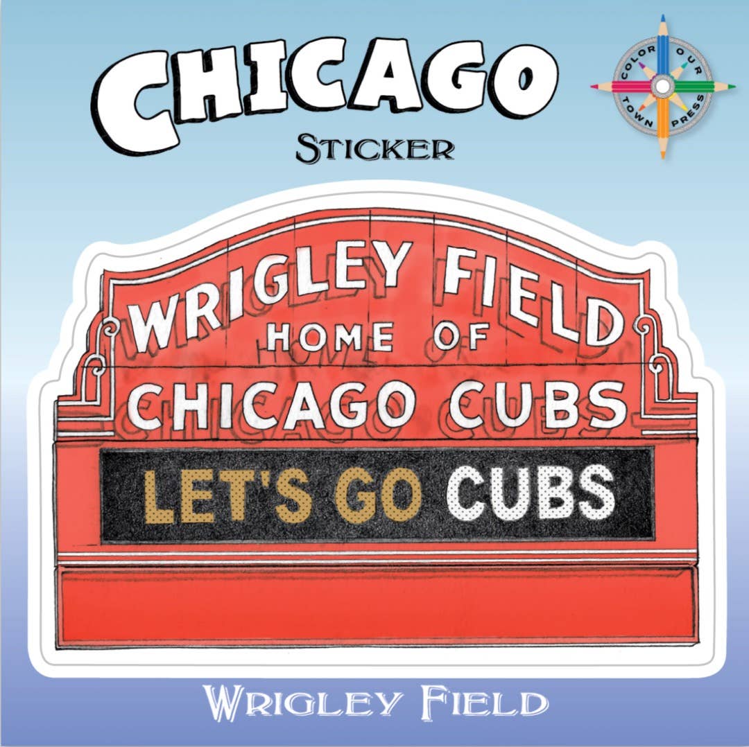 Wrigley Field  Sticker