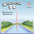 Washington Monument  Sticker