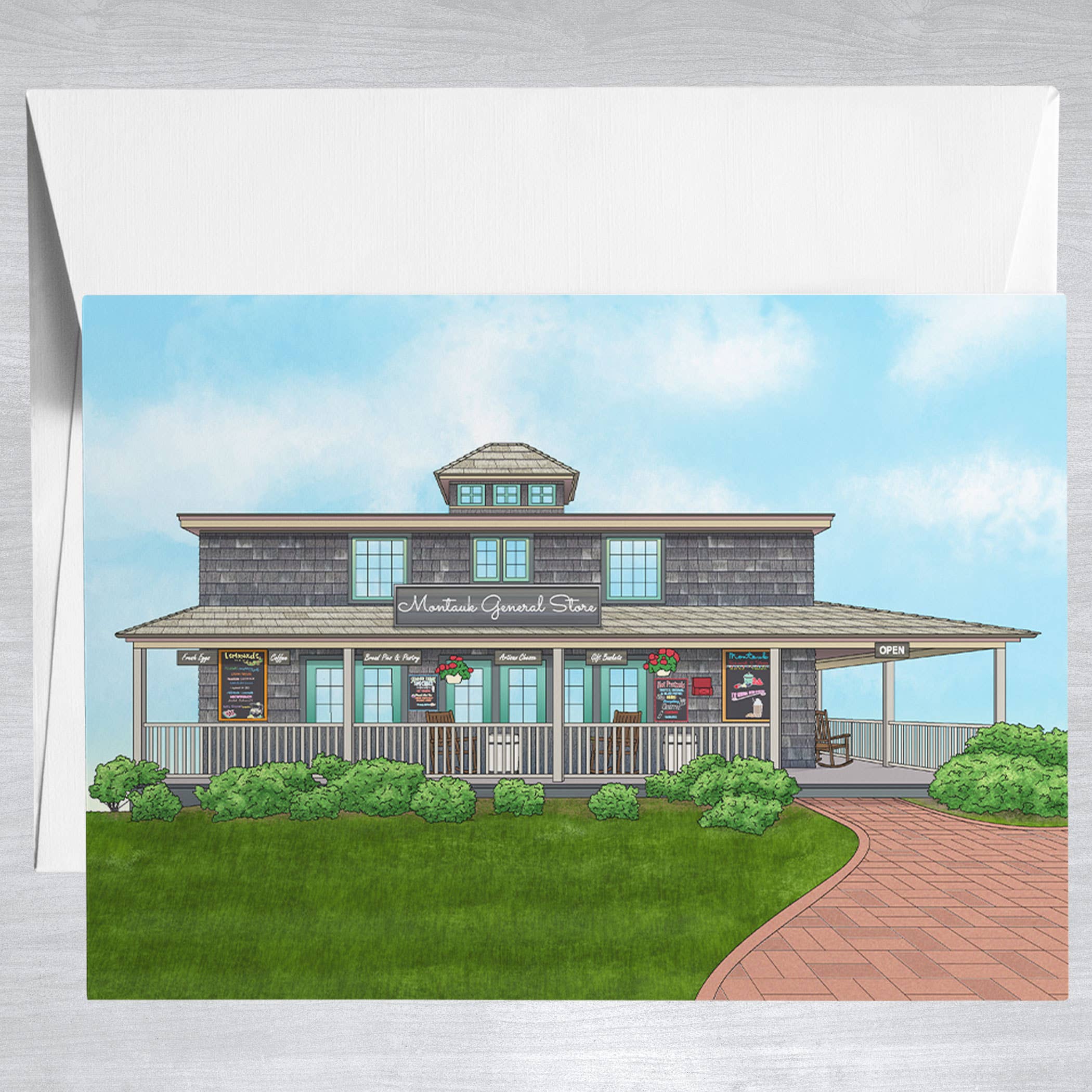 Montauk General Store  Greeting Card