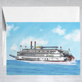 General Jackson Showboat  Greeting Card