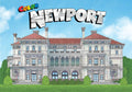 Color Newport coloring guidebook