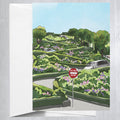 Lombard Street  Greeting Card