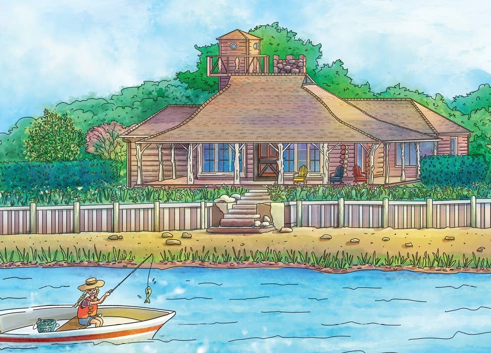 Taylor's Island  Greeting Card