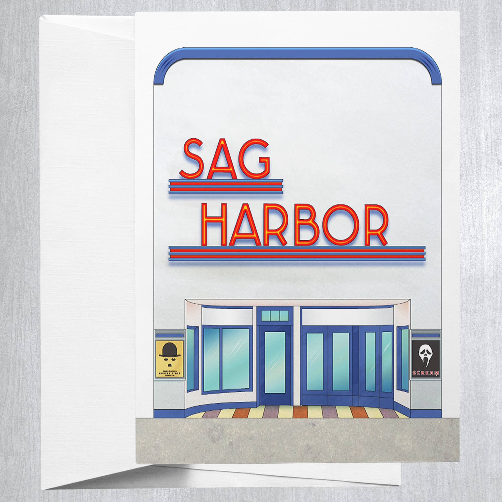 Sag Harbor Cinema  Greeting Card