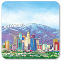 Los Angeles Skyline  Coaster