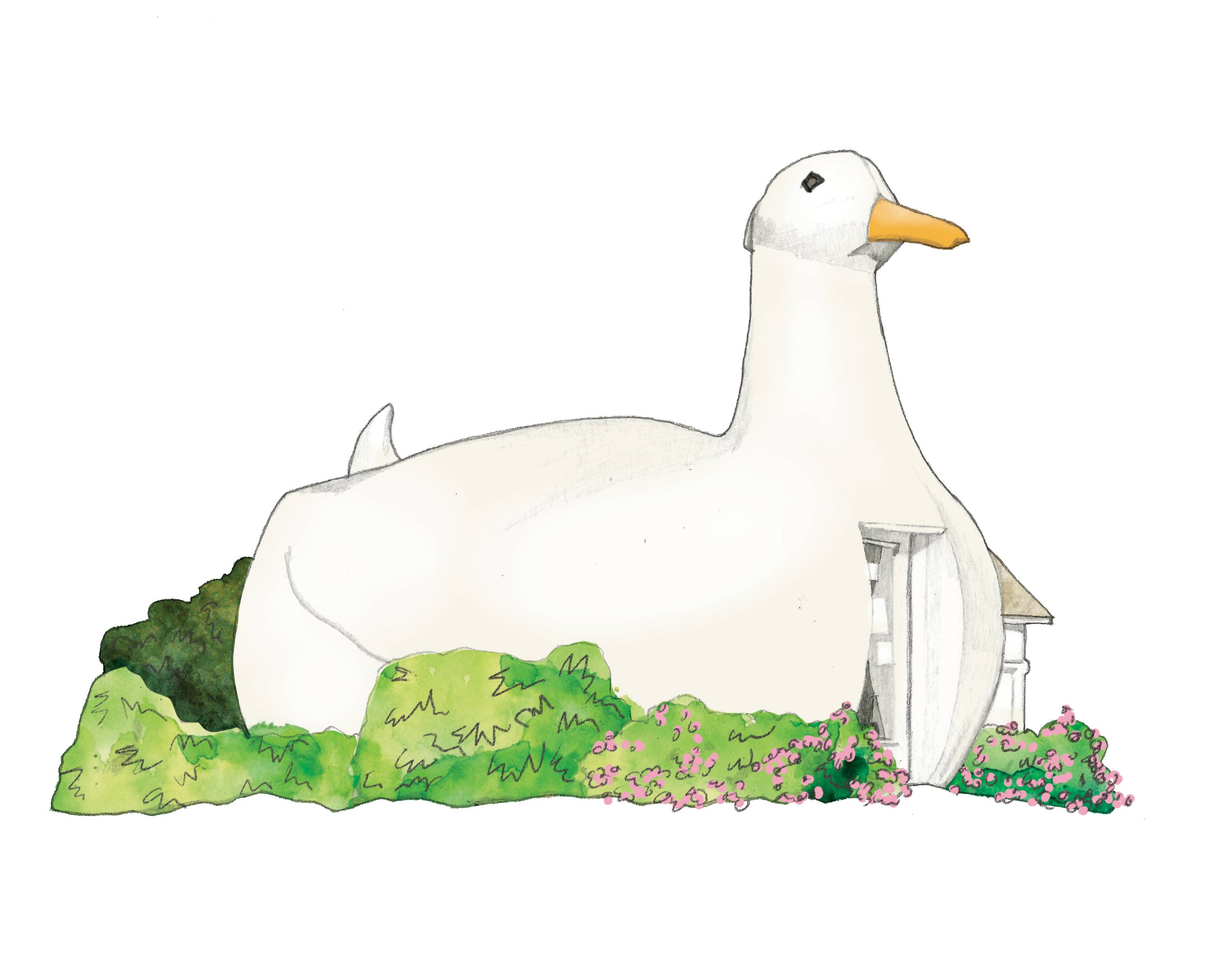 Big Duck  Art Print